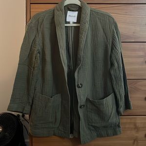 Madewell Crinkle Blazer